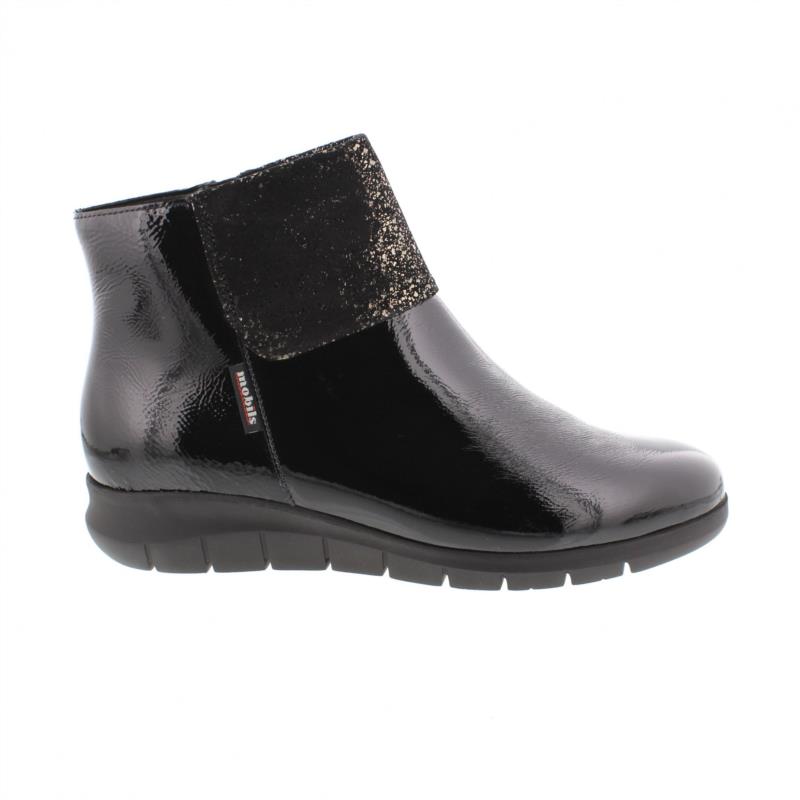 BOTA PARA MUJER MEPHISTO ILINCA VERNIS FRIPE BLACK