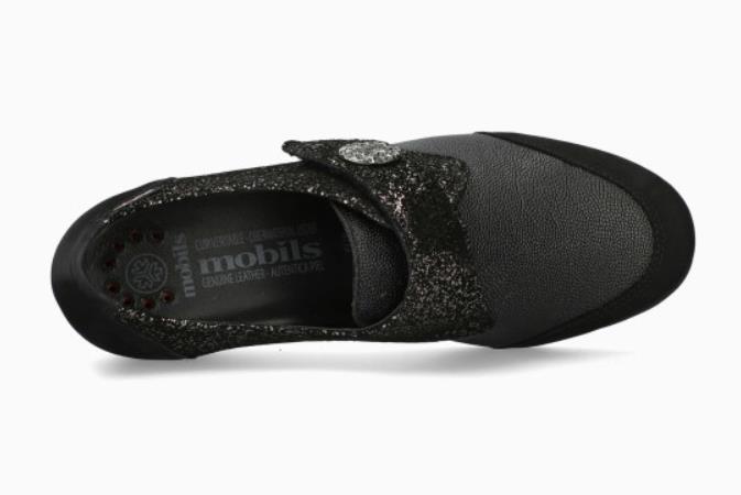 MOCASINES PARA MUJER MEPHISTO BRANDA NEGRO