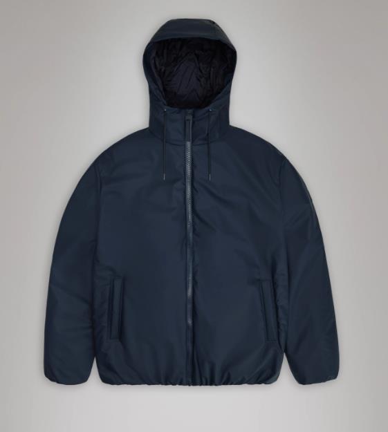 CHAQUETA IMPERMEABLE RAINS LOHJA INSULATED JACKET W3T1 NAVY