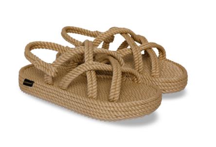 SANDALIA PARA MUJER BOHO NOMAD BODRUM PLATFORM W BO.0010/BEI