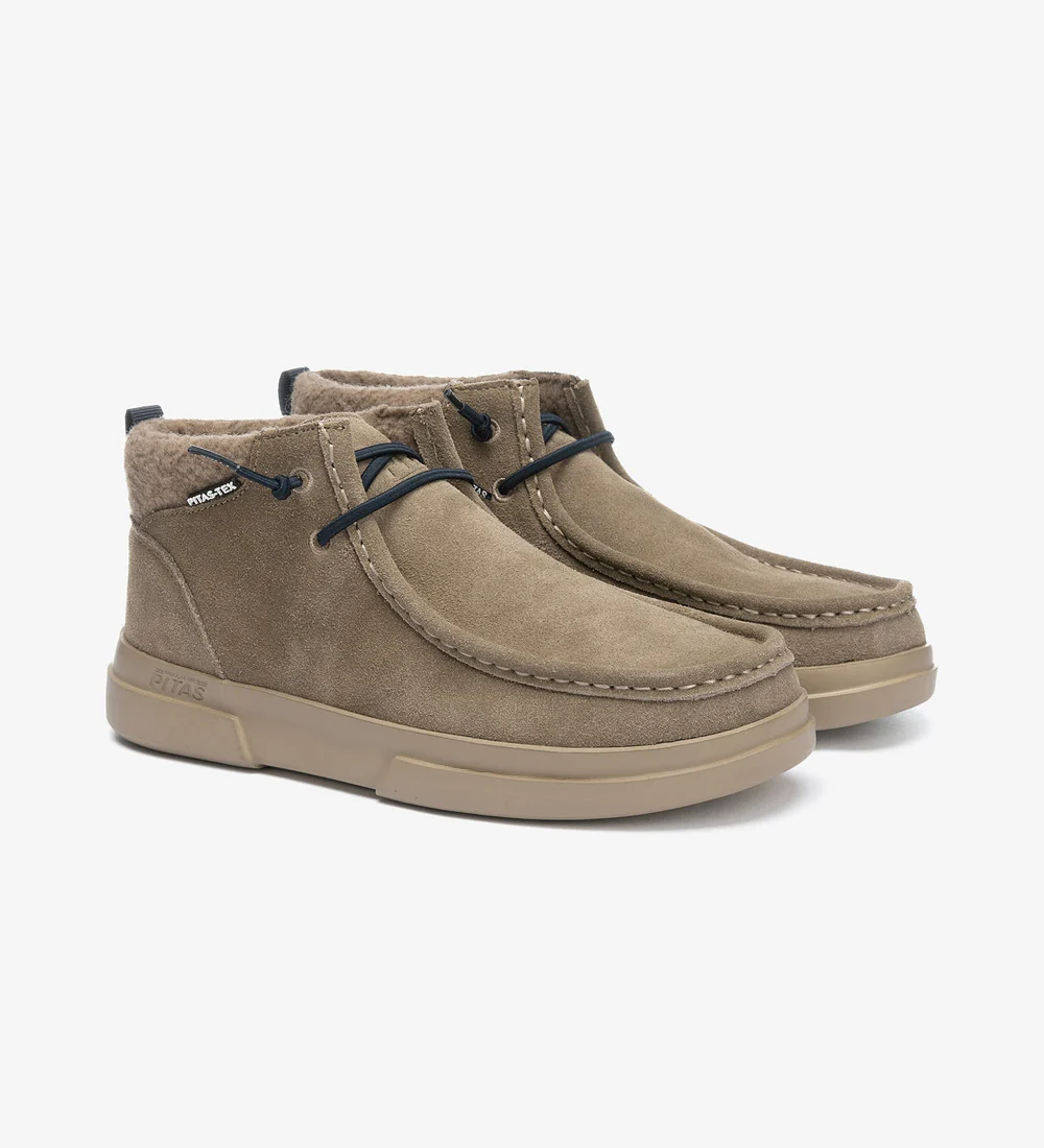 BOTA PARA MUJER WALK IN PITAS GARDA TAUPE