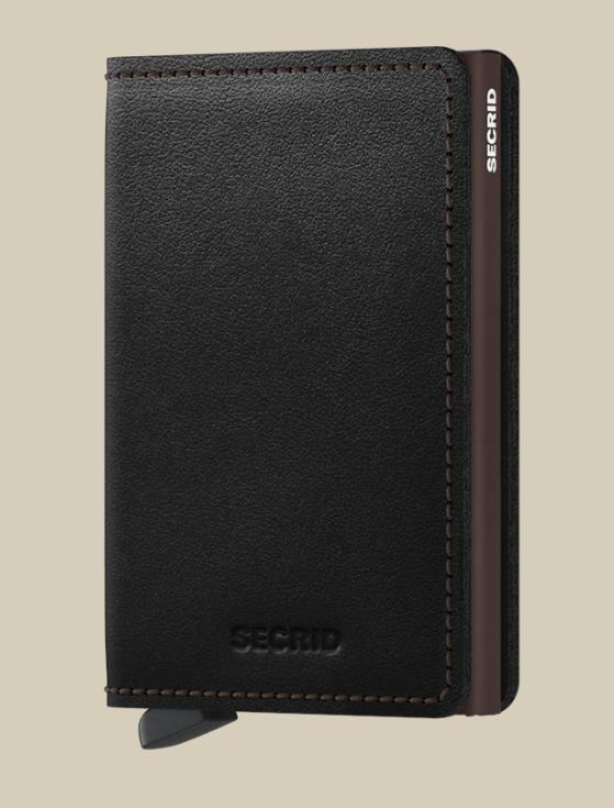 SLIMWALLET SECRID ORIGINAL BLACK-BROWN