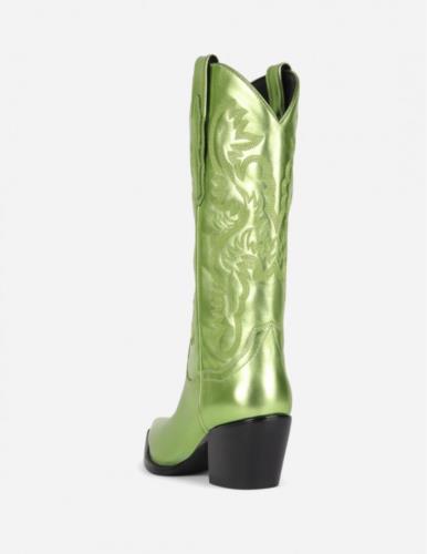 BOTA JEFFREY CAMPBELL DAGGET GREEN METALLIC