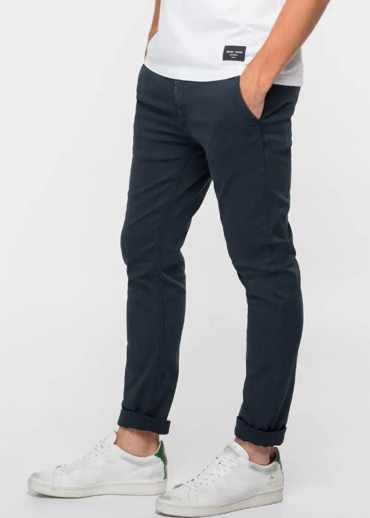 PANTALON REPLAY CHINO DE CORTE SLIM ZEUMAR BLUE