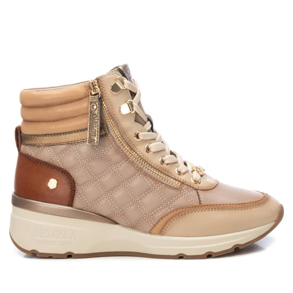  BOTIN PARA MUJER CARMELA PIEL BEIGE