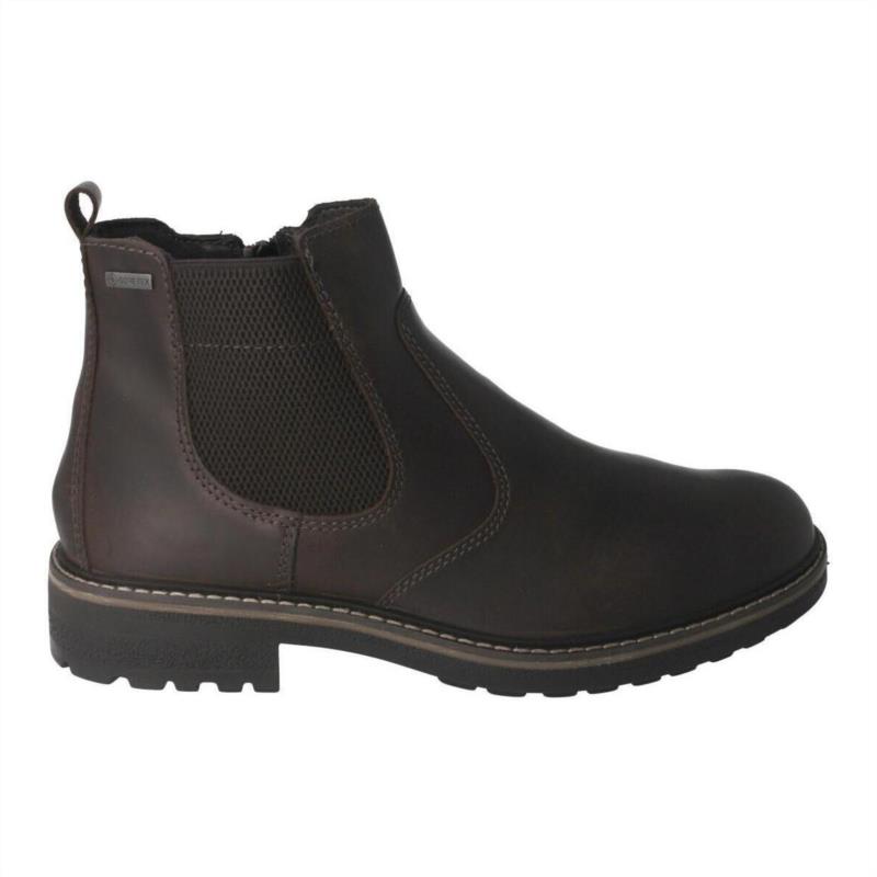 botines de caballero IGI&CO gore-tex en piel, caffe