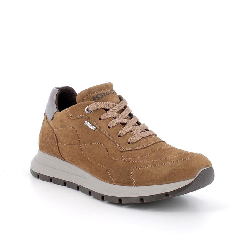 zapatillas deportivas de señora, gore-tex, COGNAC