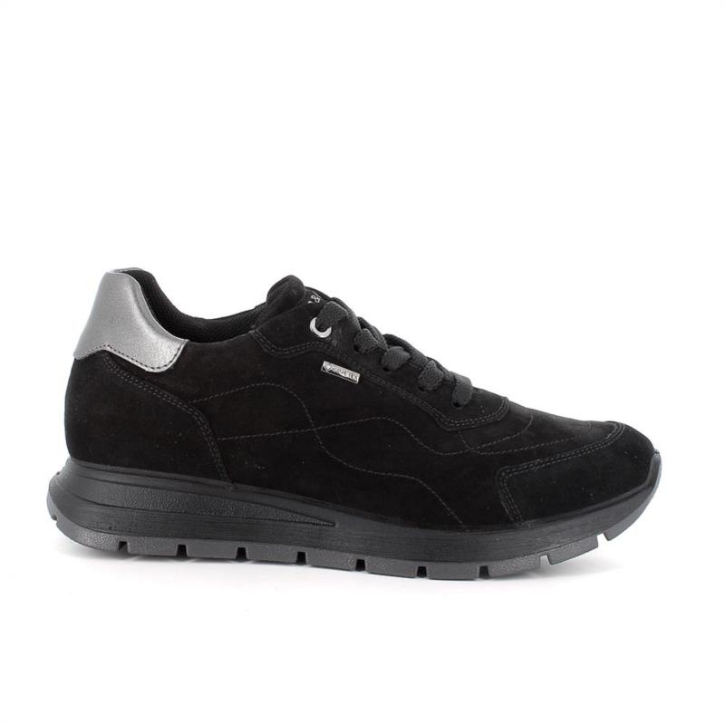 zapatillas deportivas de señora, gore-tex, NEGRO