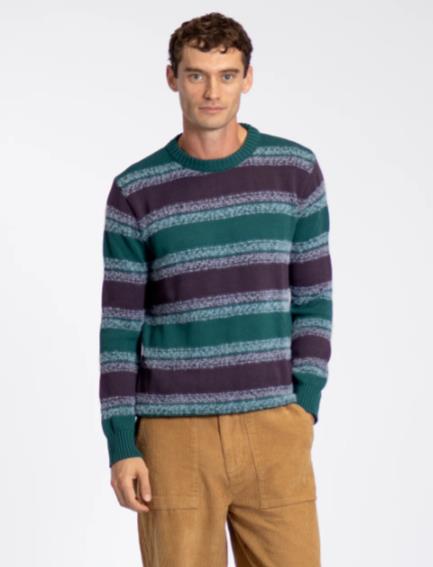 JERSEY PARA HOMBRE FAR AFIELD ETHER KNIT GELLANO STRIPE