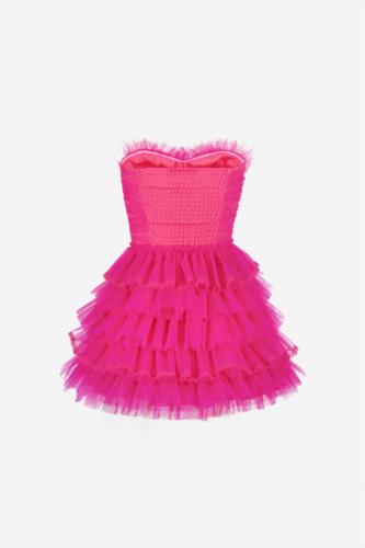 VESTIDO ANIYE BY 185881 HEART DRESS NINA FUCHSIA