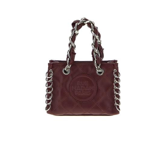 Bolso Harlem Mini Tote Burgundy Rue Madam Paris