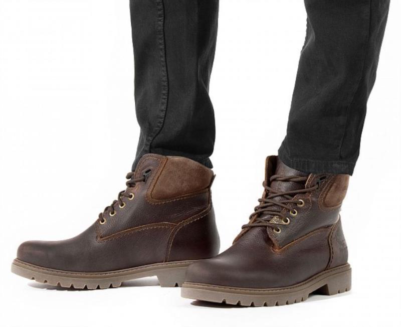 BOTA DE PIEL PANAMA JACK PARA HOMBRE CON FORRO INTERIOR DE GORE-TEX®