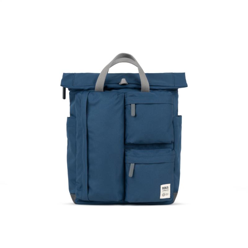 MOCHILA ROKA WATERHOUSE RECYCLED CANVAS DEEP BLUE